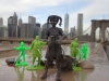 Horde on Brooklyn Bridge